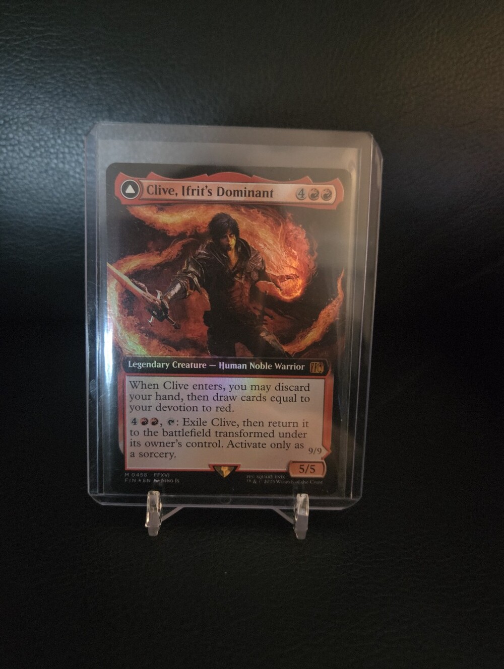 Final Fantasy Clive, Ifrit's Dominant Magic: The Gathering Holographic Card